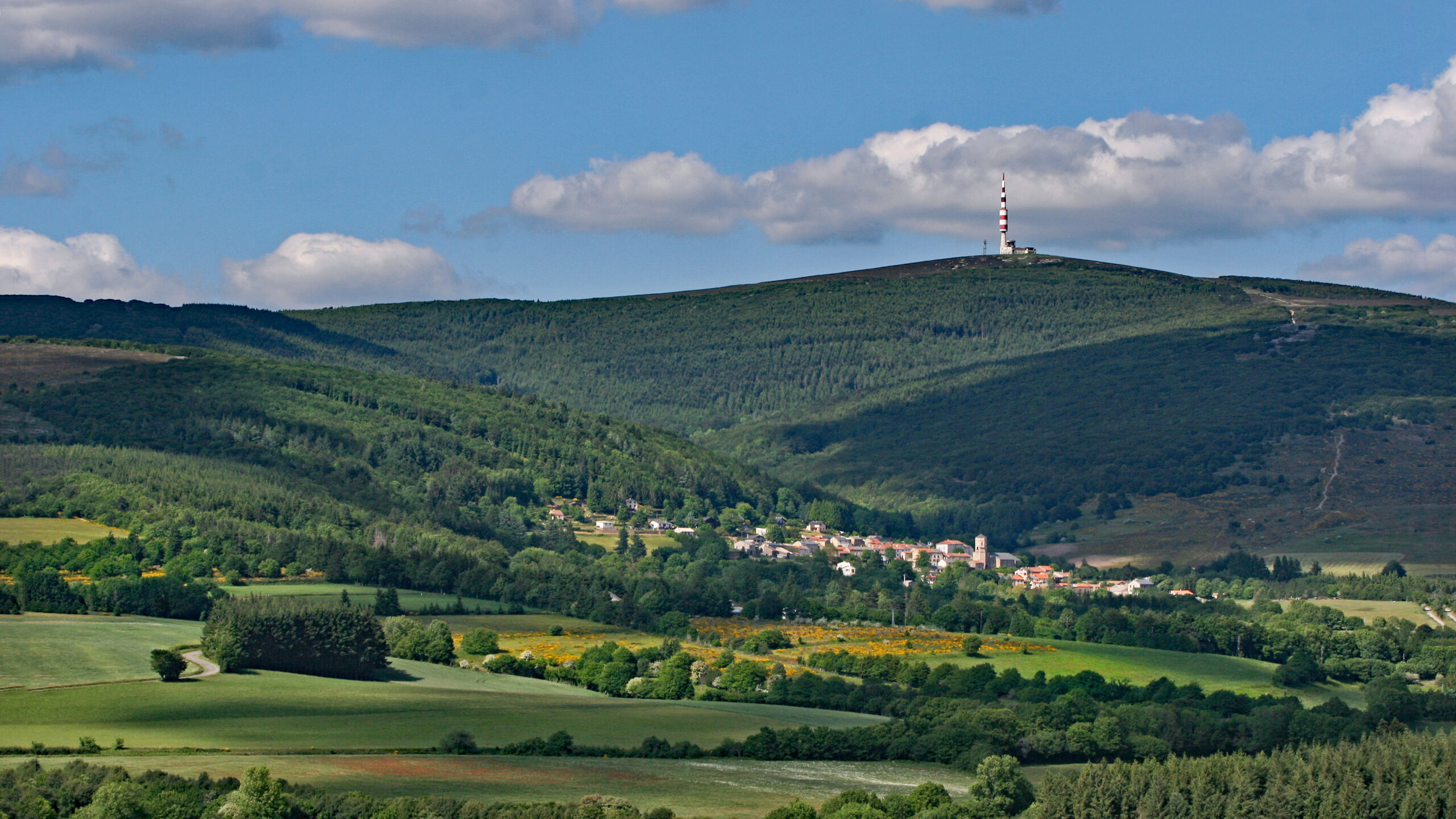 Vue de la Montagne noire
