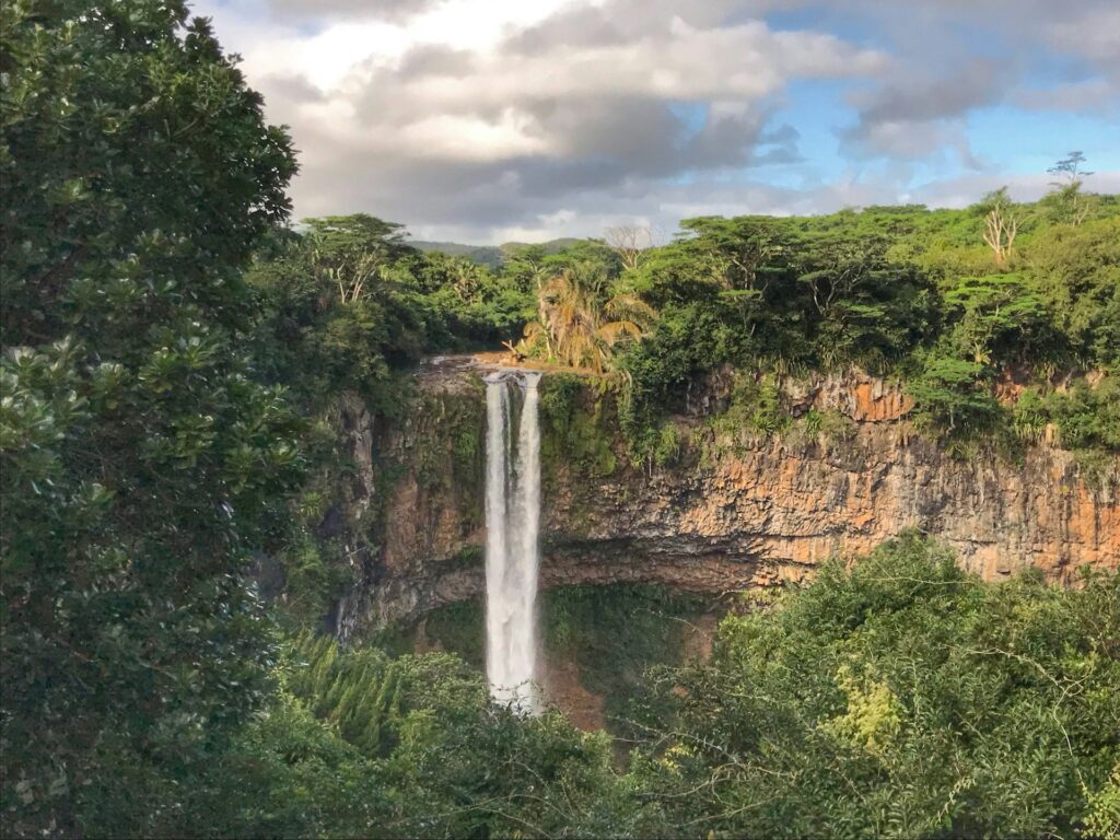 cascade chamarel ile-maurice